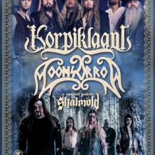 Korpiklaani Moonsorrow Euro Tour 2016 poster