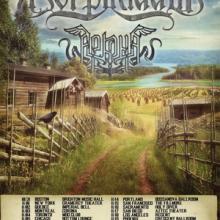 Korpiklaani North American Tour 2018 poster