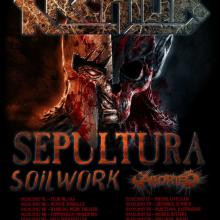 Kreator Euro Tour 2017 poster
