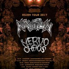 Krisiun Asian Tour 2017 poster