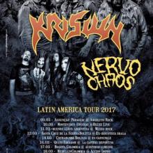 Krisiun Latin American Tour 2017 poster