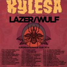 Kylesa European Tour 2014 poster