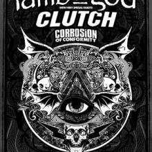Lamb Of God US Tour 2016 poster