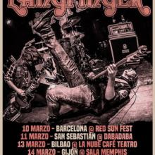 Långfinger Spain Tour 2018 poster