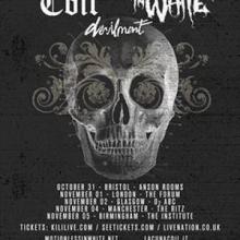 Lacuna Coil Motionless In White co-headline UK tour 2014 poster