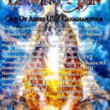 Leaving Eden US Canada Tour Dates 2016 poster