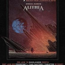 Leprous Australian Tour 2018 poster