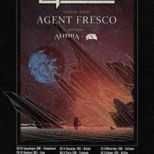 Leprous Euro Tour 2017 poster
