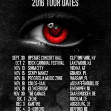 Life Of Agony Euro Tour 2016 poster