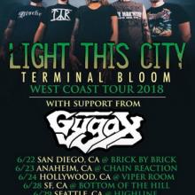 Light This City US Tour 2018 poster