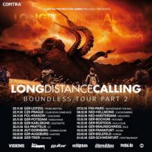 Long Distance Calling EU Tour 2018 poster
