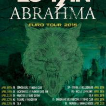 Abrahma Euro Tour 2015 poster