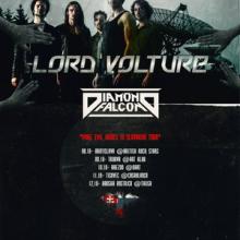 Lord Volture Slovakian Tour 2014 poster