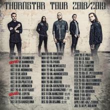 Lord Of The Lost Euro Tour 2018 poster