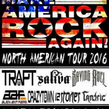 Make America Rock Again Tour 2016 poster