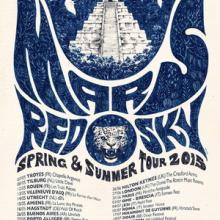 Mars Red Sky Spring & Summer Tour 2015 poster