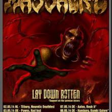 Massacre tour dates 2014 poster