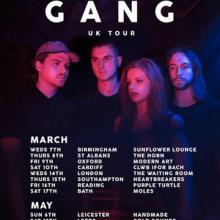 Mellow Gang UK Tour 2018 poster