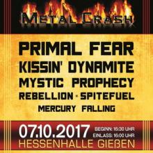 Metal Crash Festival 2017 poster