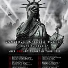 Ministry Euro & UK Tour 2018 poster