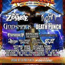 Monster Energy Rock Allegiance Festival 2015 poster