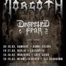 Morgoth album release shows 2015 poster