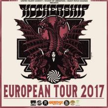 Mothership EU Tour 2017 poster