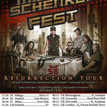 Michael Schenker Fest Euro & UK Tour 2018 poster