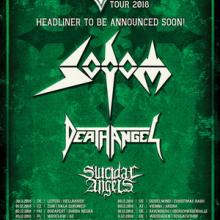 MTV Headbangers Ball Tour 2018 poster