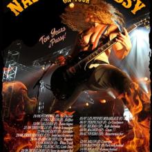 Nashville Pussy Euro Tour 2016 poster