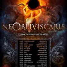Ne Obliviscaris UK & Euro Tour 2018 poster