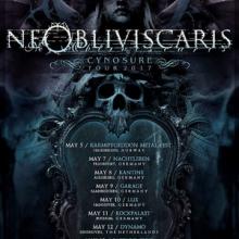 Ne Obliviscaris Euro Tour 2017 poster
