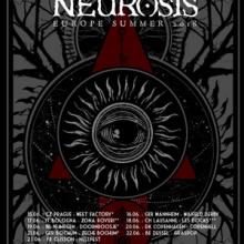Neurosis Euro Tour 2018 poster