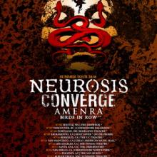 Neurosis North American Tour 2018 poster