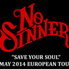 No Sinner May 2014 European Tour poster