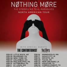 Nothing More & The Contortionist US Tour 2018 poster