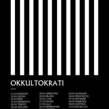 Okkultokrati European & UK Tour 2017 poster