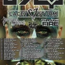 Otep US Tour 2016 poster