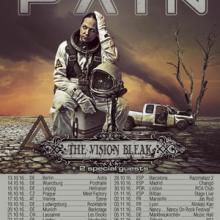 Pain European Tour 2016 poster