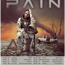 Pain Euro Tour 2017 poster