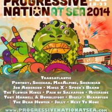 Progressive Nation at Sea 2014 poster