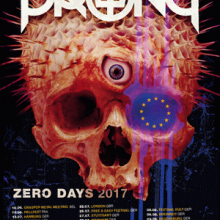 Prong Euro Tour 2017 poster
