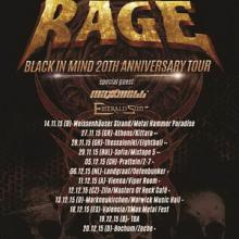 Rage tour 2015 poster