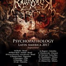 Ragnarok Latin American Tour 2017 poster