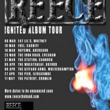 Reece UK Tour 2018 poster