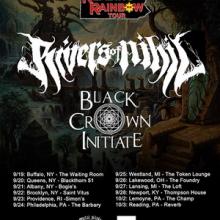 Rivers of Nihil The Reading Rainbow Tour 2014 poster