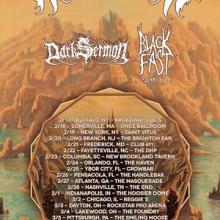 Rivers Of Nihil US Tour 2016 poster