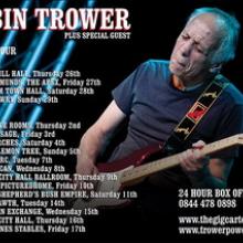 Robin Trower UK Tour 2015 poster
