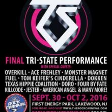 Rock Carnival Festival 2016 poster