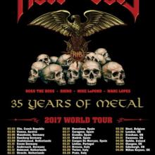 Ross The Boss Euro & UK Tour 2017 poster
